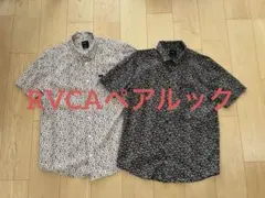 RVCA 花柄 半袖シャツ 2枚セットのサムネイル