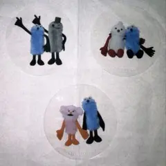 パペットスンスン スシローコラボ クリアピック×3