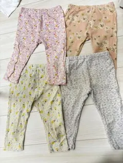 110cm ボトムス4点セット　ユニクロ　レギンス