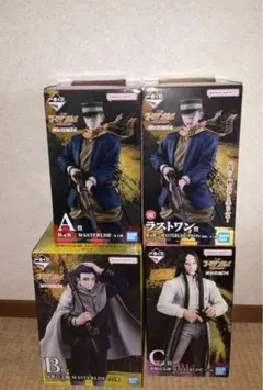 4種フィギュア　一番くじ ゴールデンカムイ ～金塊争奪戦～
