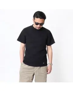 【新品】GOODWEAR(グッドウエア) ANK CLASSIC NECK M黒のサムネイル