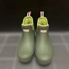 【HUNTER】ハンター レインブーツ ショート オリーブ　UK5