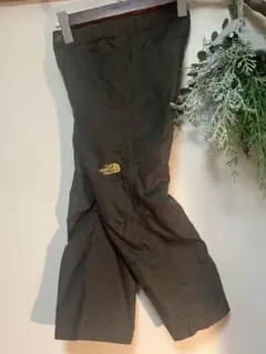 THE NORTH FACE キッズ　110 裏起毛パンツ　ロールアップも♡