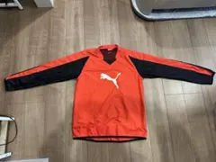 PUMA ウィンドブレーカー レッド ブラック