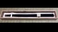 黒檀手作り　合格 箸