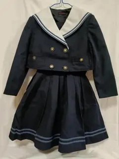 子ども服：セーラー襟 フォーマルドレス