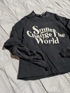 【美品】マイリトルワンダー シースルー ロンT