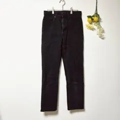 美品✨【UNIQLO】スリムストレートハイライズジーンズ デニム W26 (M)
