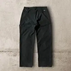 DAKOTA ブラックデニムワークパンツ カーゴパンツ黒W36フェード古着Y2Kのサムネイル