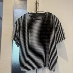 Massimo Dutti ストライプ 半袖Tシャツ Sサイズのサムネイル