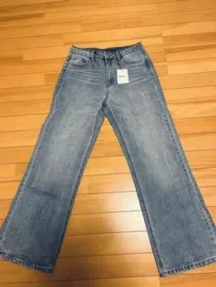 ストレートデニム Lサイズ ライトブルー