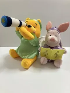 くまのプーさん　ピグレット　星降る夜のぬいぐるみ　2003年　セガ 当時もの