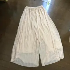 プリーツガウチョパンツ