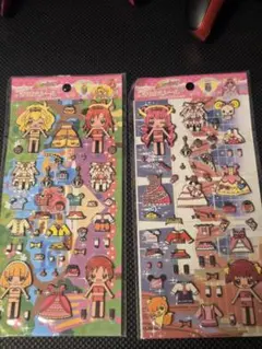 平成レトロ　スマイルプリキュアたっちゃうきせかえシール