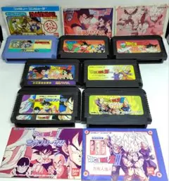 値下げ！★動作確認済★　ドラゴンボール　7本セット　ファミコン　一部説明書あり
