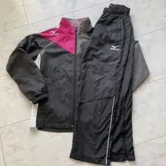 ミズノ ウインドブレーカー ジャージ 上下 サーマルプラス スポーツ 防寒着