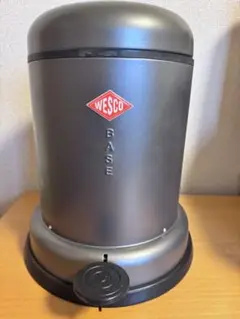 【未使用】WESCO BASE グレー 円筒形ゴミ箱