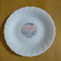 ヤマザキ春のパン祭り 2023 白いフローラルディッシュ 皿 平皿 中皿