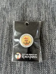 2002 FIFA WORLD CUP CHAMPIONS ピンバッジ