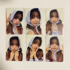 チョユリ　アラジン特典　サイン会応募者特典　フォトカード　全6種コンプ