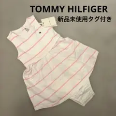 TOMMY HILFIGER ベビー ワンピース 74cm ボーダー 新品未使用のサムネイル