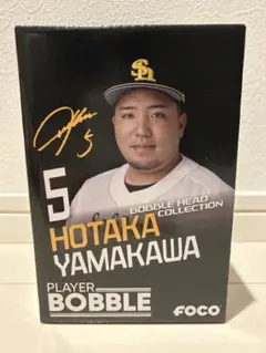 ソフトバンクホークス　山川穂高 ボブルヘッド 5