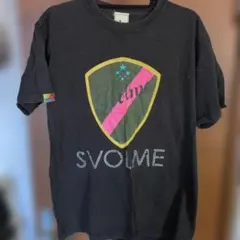 SVOLME ロゴプリント Tシャツ ブラック