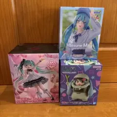 初音ミクフィギュア3種セット