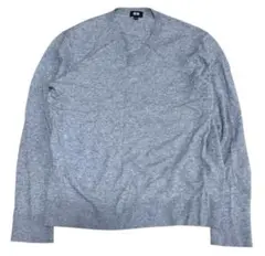 UNIQLO ユニクロ カシミヤ vネック ニット セーター グレー