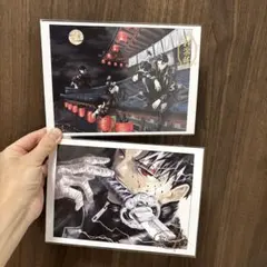 THEジャンプショップ神保町 カグラバチ ポストカード 箔押しカード 六