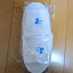 Disney　ミッキーマウス ホワイトスリッパ