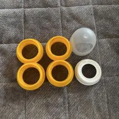 ほほえみミルク缶アタッチメント＆Pigeonフード、キャップ