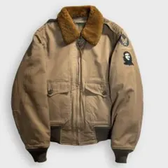 米軍フライトジャケットB10タイプＬサイズ日本製TOYOBO社惺未使用希少品 米軍フライトジャケットB10タイプLサイズ日本製TOYOBO社惺未