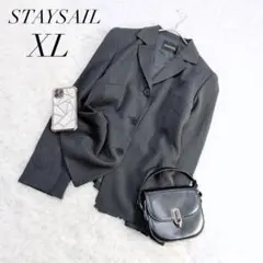 ステイセイル/テーラードジャケット/チャコールグレー/XL/美品✨️