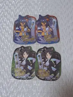 ウマ娘 ヒシアマゾン フジキセキ メタルステッカー シール ステッカー