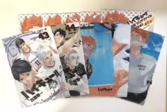 ハイキュー!! JC柄クリアファイルコレクションA5サイズ 第5弾 5点セット