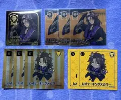 ツイステ スクウェアステッカー 箔押し レオナ