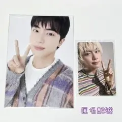 BTS JIN HAPPY ユニバ購入特典　トレカ&ポスカ
