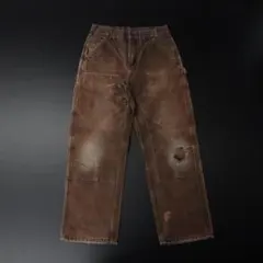 90s- Carhartt カーハート ペインターパンツ ダブルニー B136