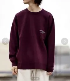 RAGEBLUE レイジブルー　ワンポイント刺繍 セーター ニット