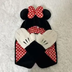 ディズニー ミニーマウスマフラーキャップ ミニーちゃんファンキャップ 手袋帽子