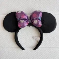 【美品】ディズニー カチューシャ ミニーマウス
