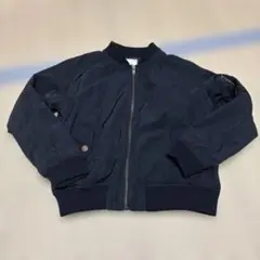 ネイビー MA-1ジャケット　150センチ