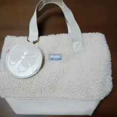 Marble Sud ボアトートバッグ