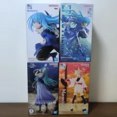 転生したらスライムだった件　フィギュア　リムルテンペスト（2種）＆ユラ＆モミジ