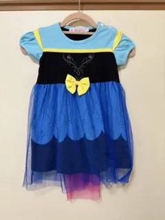 ディズニーキャラクター　アナ雪風衣装 90サイズ