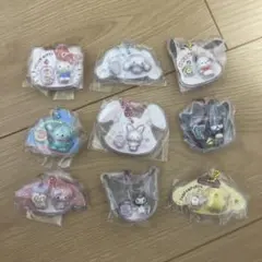 サンリオキャラクターズ パッケージチャーム&チョコボーロ セミコンプ 9個セット