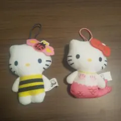 ハローキティ 人魚 キーホルダー 3点セット☆非売品☆レア☆ ハローキティ 人魚 キーホルダー ぬいぐるみセット - メルカリ