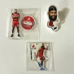 熊本ヴォルターズ　グレゴリーエチェニケ選手　グッズ3点セット