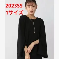 未使用＊BARNYARDSTORM ブラウスライクスリットプルオーバー黒2way